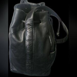 Black Leather Womans Bag